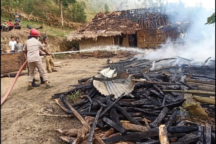 Fire guts house in Mon, coal depot in Tuli 