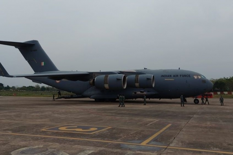 IAF delivers 4th consignment of medical load to Nagaland