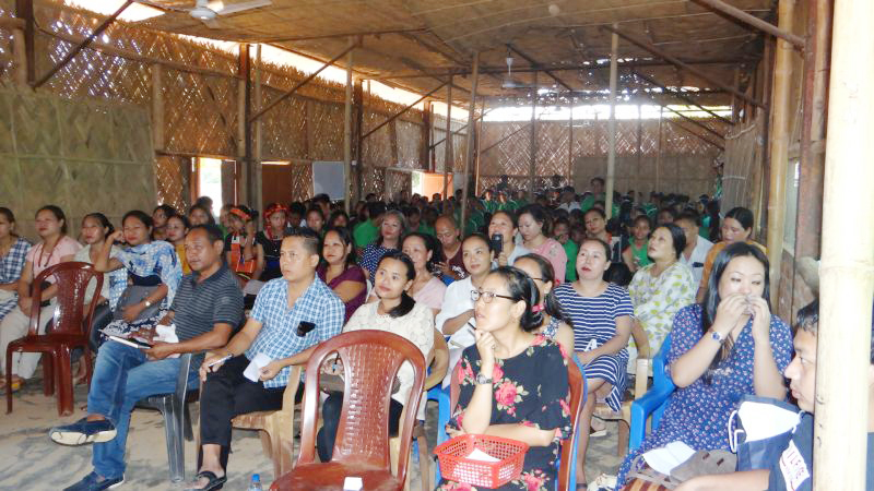 The English/Literary club of GHS Diphupar ‘B’ organized a special combined club 