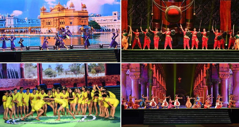 Glimpses of the ‘Fit India Movement’, on the occasion of the National Sports Day, at the Indira Gandhi Indoor stadium, in New Delhi on August 29, 2019.