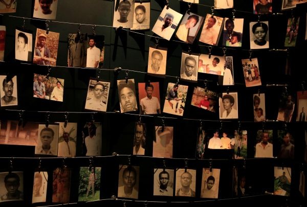 Photographs of people who were killed during the 1994 genocide are seen inside the Kigali Genocide Memorial Museum as the country prepares to commemorate the 20th anniversary of the genocide in the Rwandan capital Kigali April 5, 2014. An estimated 800,000 people were killed in 100 days during the genocide. (REUTERS File Photo)