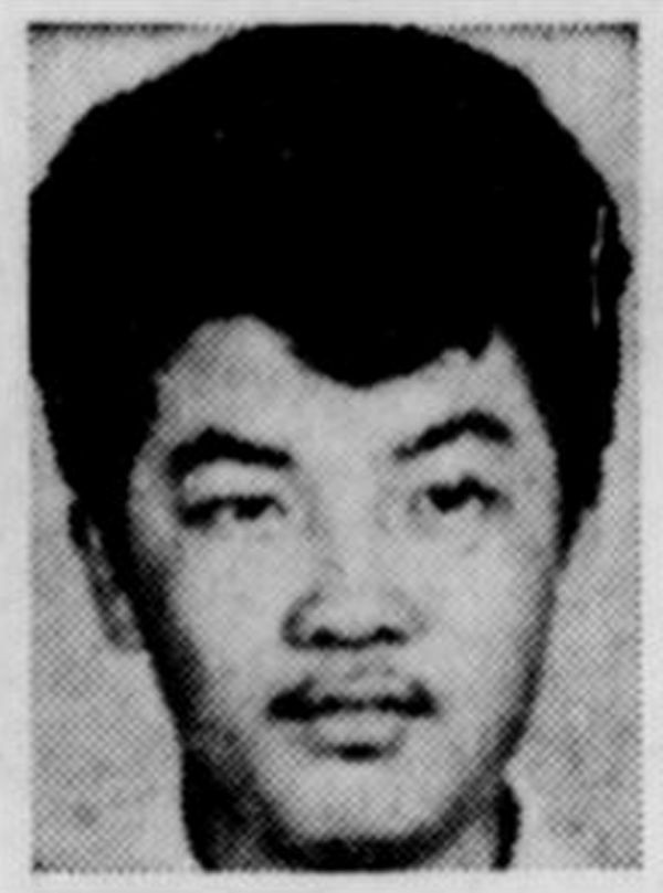 A photo of Roland Tan Tong Meng published in The Straits Times on April 16, 1970.  (Singapore Press Holdings/The Straits Times via REUTERS File Photo)