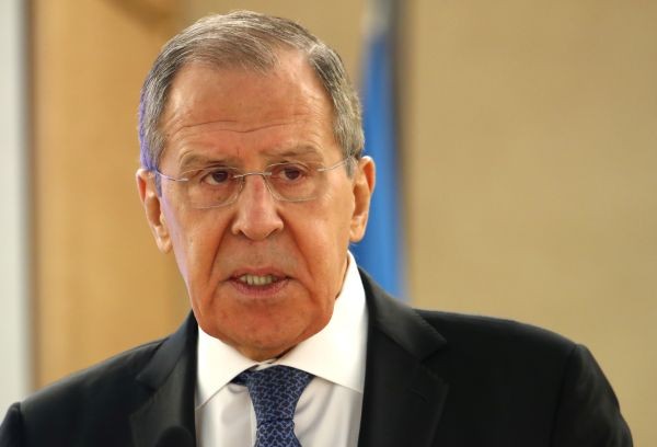 Russian Foreign Minister Sergei Lavrov attends the Human Rights Council at the United Nations in Geneva, Switzerland on February 25, 2020. (REUTERS File Photo)