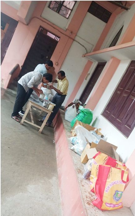 In its 5th phase of relief works, the St Thomas Mission Society distributed food kits to several families in Dimapur on May 24.