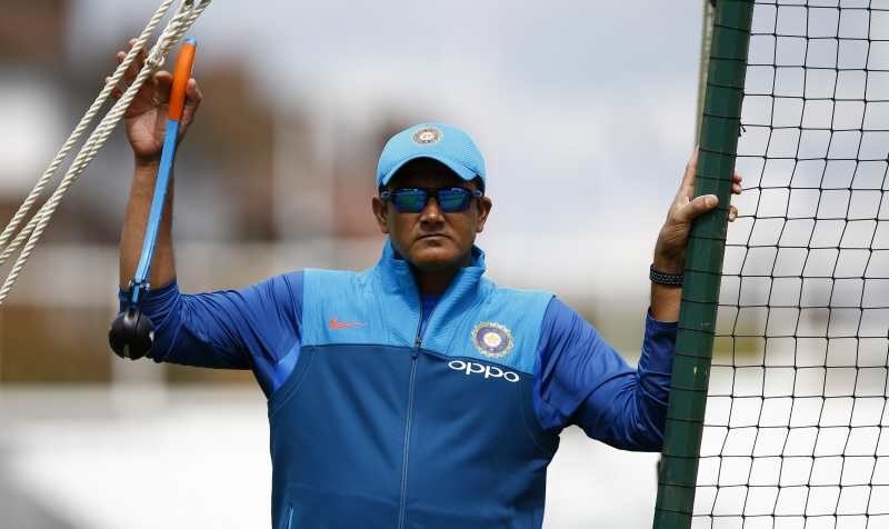 Britain Cricket - India Nets - The Oval - June 7, 2017 India coach Anil Kumble during nets Action Images via Reuters / Peter Cziborra Livepic/File photo