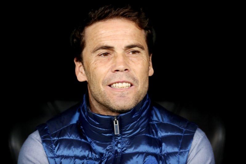 FILE PHOTO: Soccer Football - La Liga Santander - Real Madrid v Real Betis - Santiago Bernabeu, Madrid, Spain - November 2, 2019 Real Betis coach Rubi before the match REUTERS/Sergio Perez/File Photo