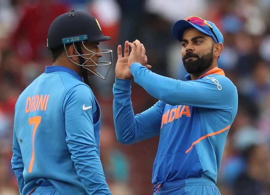 India's Virat Kohli and MS Dhoni. (Reuters File Photo)