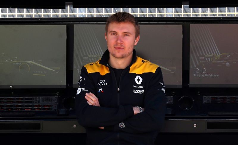 Renault reserve driver Sergey Sirotkin during testing REUTERS/Albert Gea/File Photo