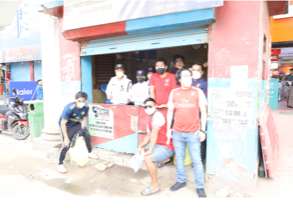 Members of the Arsenal Supporters Club Nagaland contributed 1000 kgs to the Internationa Red Cross Society Nagaland on June 1.   