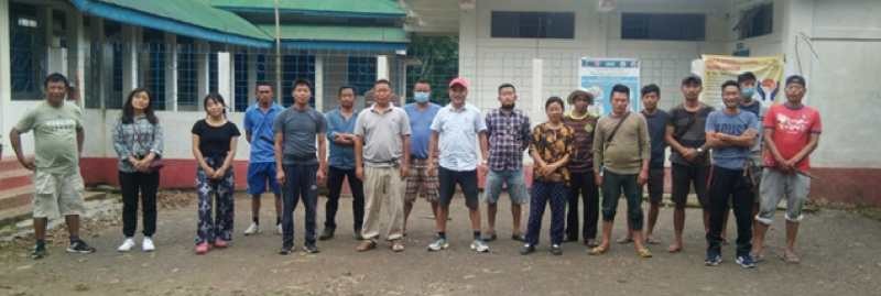 The Wokha Humtso Elumyo Senior Youth Welfare Forum (WHESYWF) planted 150 saplings during a plantation drive at Christian Medical Institute (CMC), Vankhosung in Wokha to commemorate World Environment Day on June 5 under the theme ‘Biodiversity.’