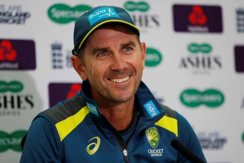 Cricket - Australia Press Conference - Kia Oval, London, Britain - September 10, 2019 Australia head coach Justin Langer during the press conference Action Images via Reuters/Paul Childs/Files