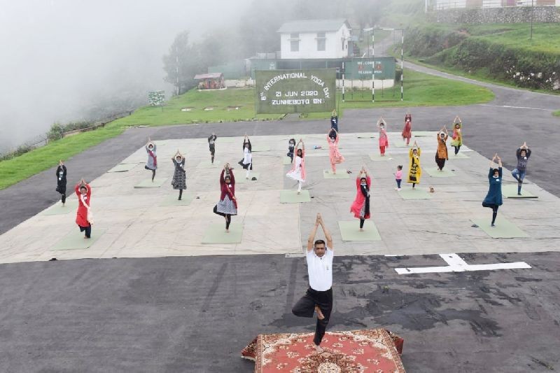 Battalions of the IGAR (N) celebrated the International Day of Yoga across the State on June 21.