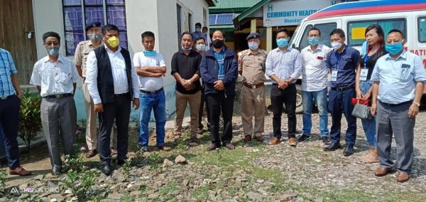 Legislator in charge of COVID-19 for Wokha district, Dy CM and BLP leader Y Patton visited Bhandari, Community Health Center (CHC) and Maratchu village located in the foothills of Wokha district on June 3.