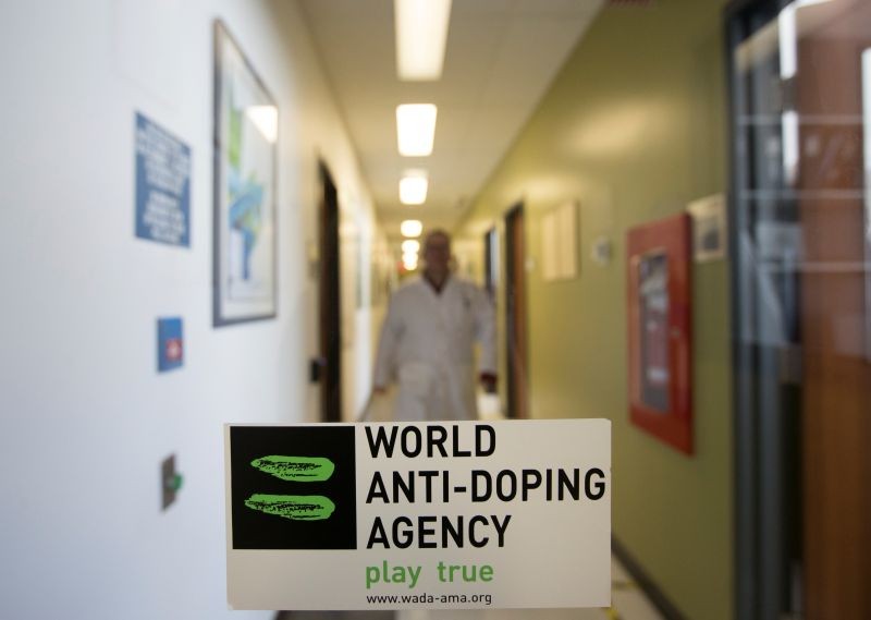 A technician walks down the hallway at the Doping Control Laboratory, at the National Institute of Scientific Research Centre (INRS) Institute Armand-Frappier in Laval, Quebec, Canada January 15, 2018. REUTERS/Christinne Muschi/Files