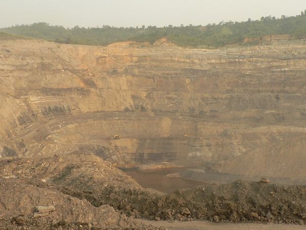 Open cast mining in Ledo, Assam (Photograph courtesy of Rohit Naniwadekar)