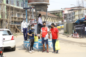 Members of the Arsenal Supporters Club Nagaland contributed 1000 kgs to the Internationa Red Cross Society Nagaland on June 1.   