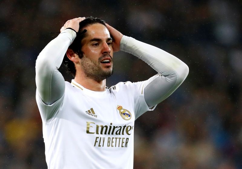 Soccer Football - La Liga Santander - Real Madrid v Barcelona - Santiago Bernabeu, Madrid, Spain - March 1, 2020 Real Madrid's Isco reacts REUTERS/Juan Medina/Files