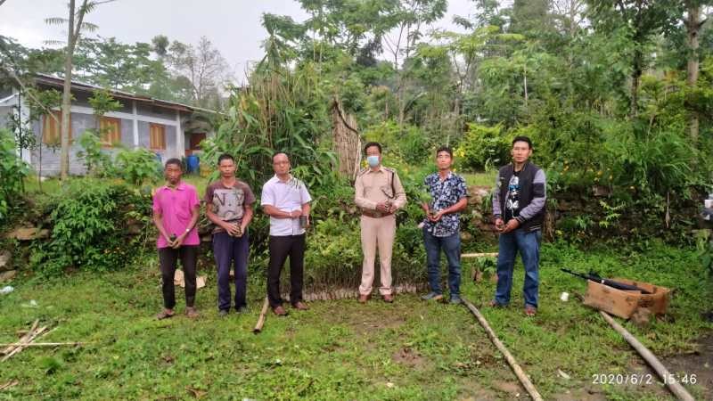 The Phom Baptist Christian Association, Mission Centre Nyengching, Longleng in collaboration with the Forest division, Longleng observed ‘Green Mission cum World Environment Day’ on June 5 at the Headquarter Lempong. With the initiative of PBCA, the Green Mission was launched on June 5, 2018 with the objective of protecting the environment and nature, envisioning a ‘Green, Clean and Healthy Environment.’ So far Phom Churches under PBCA have planted more than 12000 sapling trees within Longleng. PBCA churches planted around 5000 saplings this year.