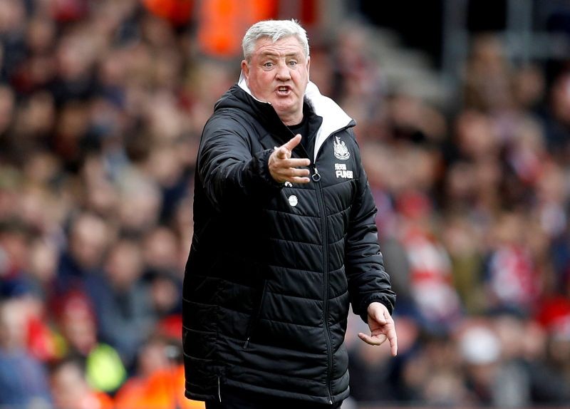 Newcastle United manager Steve Bruce. (Reuters Photo)