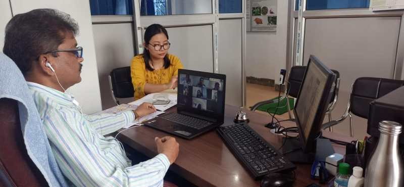 AYUSH fraternities from Nagaland and Mizoram participates in the webinar held on June 24. 