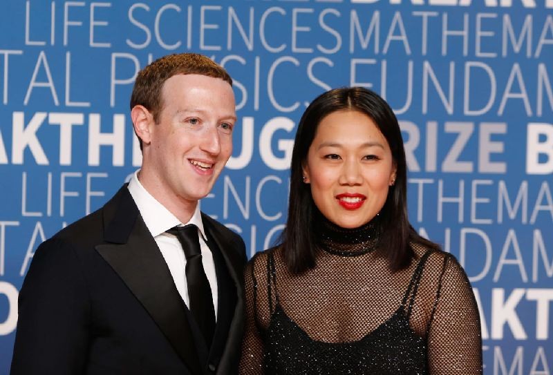 Mark Zuckerberg and Priscilla Chan. Getty Images