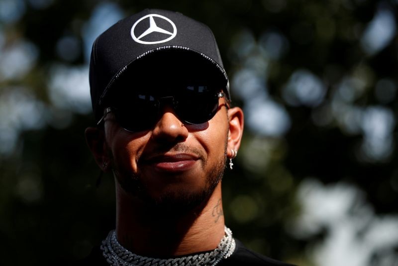 Mercedes' Lewis Hamilton during the Media day REUTERS/Edgar Su/File Photo