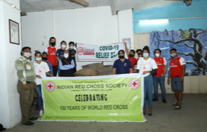 Members of the Arsenal Supporters Club Nagaland contributed 1000 kgs to the Internationa Red Cross Society Nagaland on June 1.   