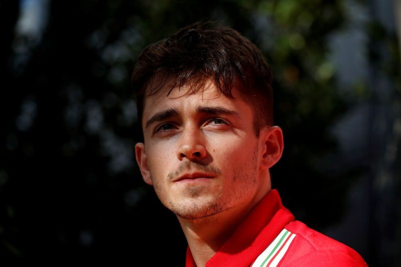 FILE PHOTO: Formula One F1 - Australian Grand Prix - Melbourne Grand Prix Circuit, Melbourne, Australia - March 12, 2020 Ferrari's Charles Leclerc during the Media day REUTERS/Edgar Su/File Photo