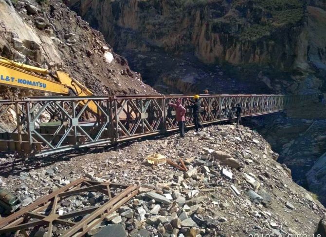 Border Roads Organisation has connected Kailash Mansarovar route to Lipulekh pass. Photograph: ANI