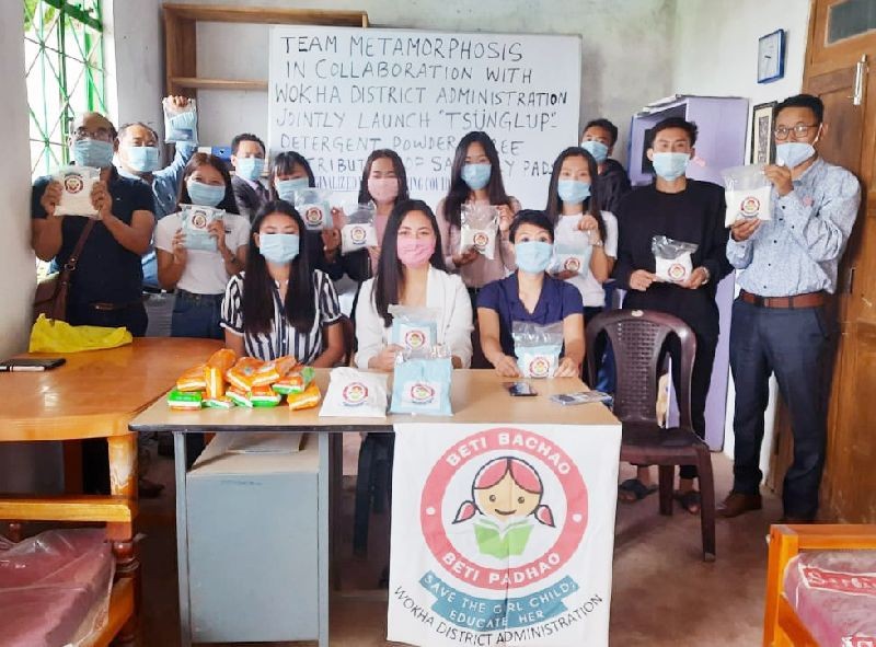 EAC, Wokha, Imtijungla with Team Metamorphosis and NEISSR interns.