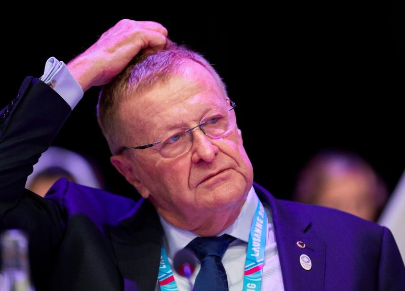 FILE PHOTO: International Olympic Committee member John Coates attends the International Olympic Committee (IOC) 135th Session in Lausanne, Switzerland, January 10, 2020. REUTERS/Denis Balibouse/File Photo