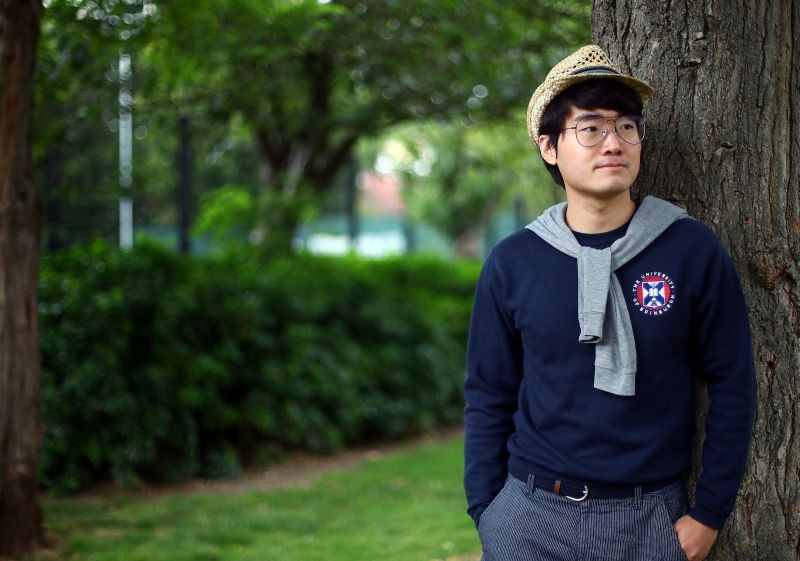 Simon Cheng, a former British Consulate employee, poses for a photograph in London, Britain on July 2. (REUTERS Photo)