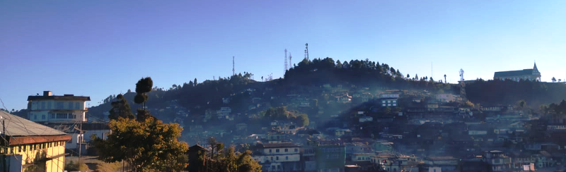 View of Pfütsero Town. (Photo Courtesy: Phek.nic.in)