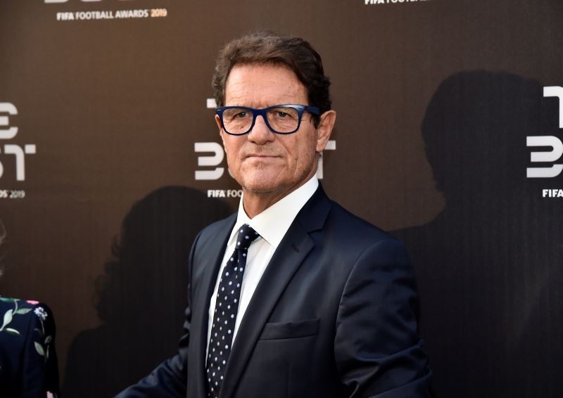 Fabio Capello poses as he arrives for the awards REUTERS/Flavio Lo Scalzo/File Photo