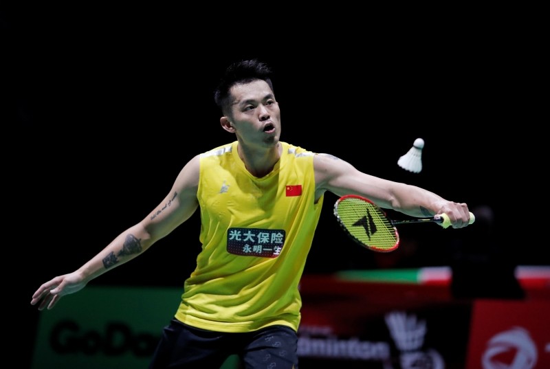China's Lin Dan in action during his second round men's singles match against India's HS Prannoy. (REUTERS Files Photo)