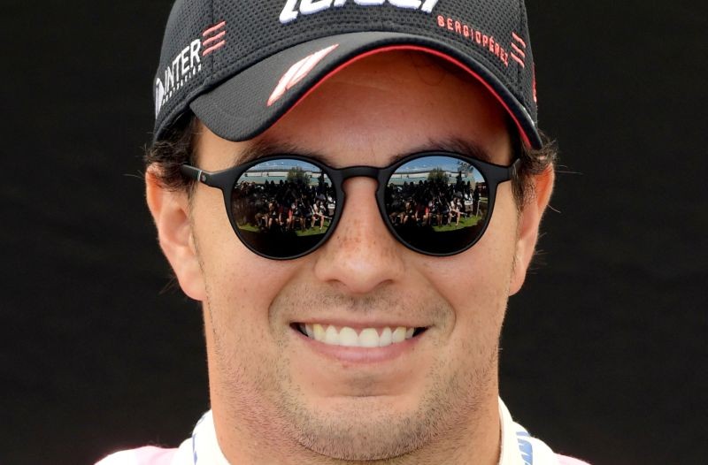 Racing Point's Sergio Perez poses for a drivers portrait REUTERS/Tracey Nearmy/File Photo