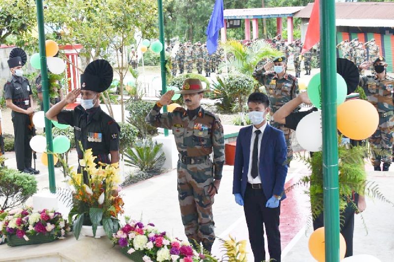 The IGAR (N) paid tribute to martyrs who perished in the Kargil War of 1999.