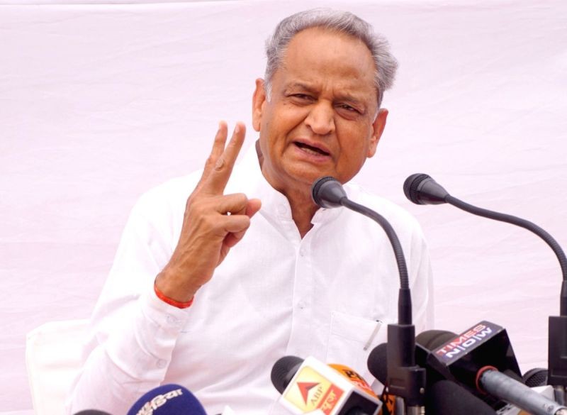 Rajasthan Chief Minister Ashok Gehlot. (IANS File Photo)