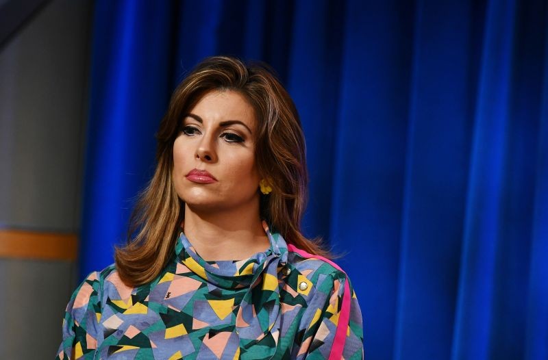 U.S. State Department spokesperson Morgan Ortagus is seen during a press conference at the State Department in Washington, US on June 24, 2020. (REUTERS File Photo)