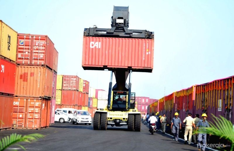 Container Terminus of Container Corporation of India. (IANS File Photo)