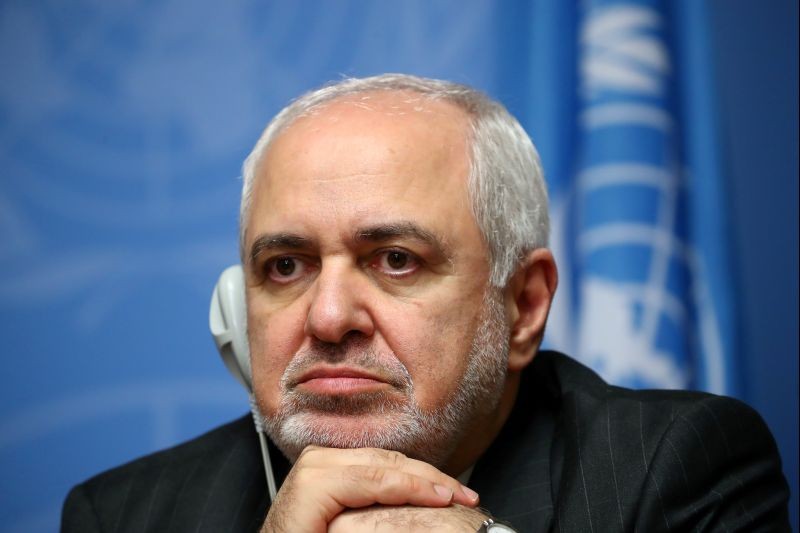 Iran's Foreign Minister Mohammad Javad Zarif attends a news conference at the Untied Nations in Geneva, Switzerland on October 29, 2019.( REUTERS File Photo)