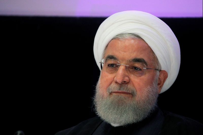 Iranian President Hassan Rouhani speaks at the United Nations General Assembly in New York on September 26, 2019. (REUTERS File Photo)
