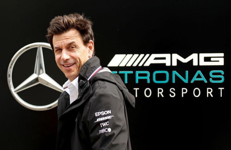 FILE PHOTO: Mercedes' team principal Toto Wolff REUTERS/Maxim Shemetov/File Photo