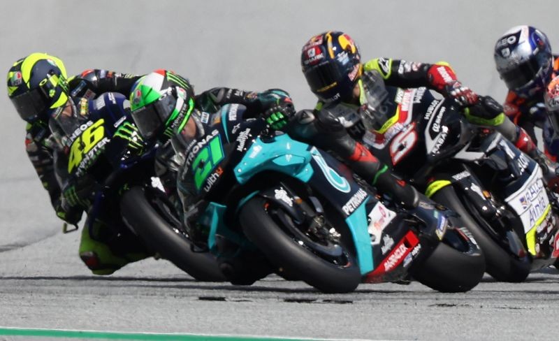 Petronas Yamaha SRT's Franco Morbidelli in action during the race REUTERS/Lisi Niesner