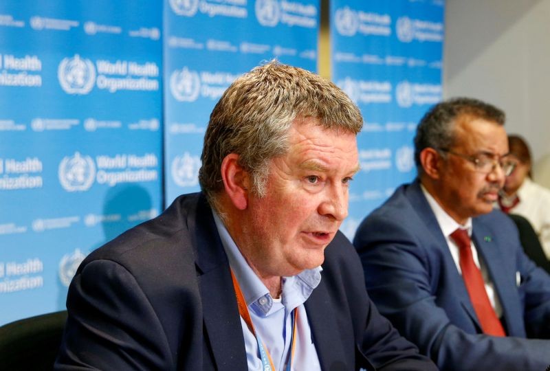 Executive Director of the World Health Organization's (WHO) emergencies program Mike Ryan speaks at a news conference on the novel coronavirus (2019-nCoV) in Geneva, Switzerland on February 6, 2020. (REUTERS File Photo)