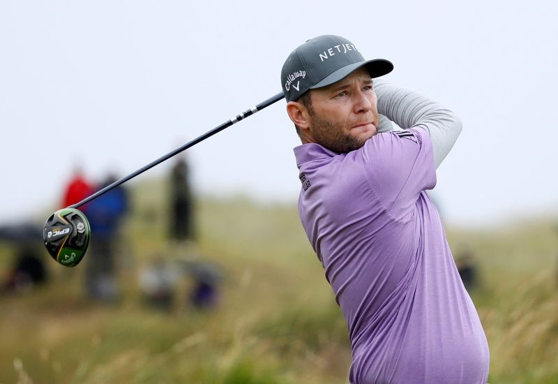 South Africa's Branden Grace on the 8th hole during the second round REUTERS/Jason Cairnduff/File Photo