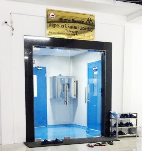 Integrated Molecular Diagnostic and Research Laboratory (BSL-2) at the District Hospital, Tuensang will be inaugurated on August 28. (Morung Photo)