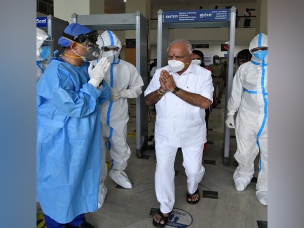 Karnataka CM BS Yediyurappa discharged from hospital after Covid-19 recovery Read more At:  https://www.aninews.in/news/national/general-news/karnataka-cm-bs-yediyurappa-discharged-from-hospital-after-covid-19-recovery20200810195900/