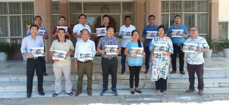 Members of the Dimapur Area Ao Baptist Churches and Dimapur Based Ao Civil Societies during the release of souvenir book known on August 22. (Photo Courtesy: Tiryimyim)