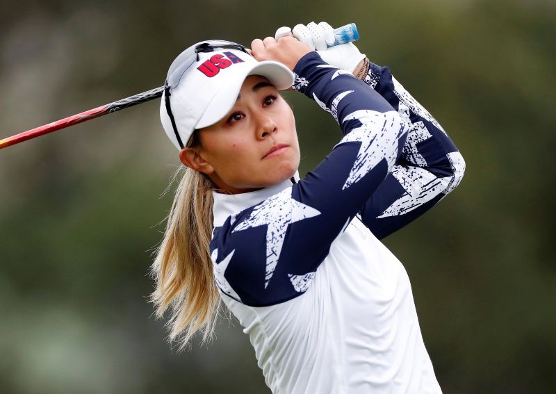 FILE PHOTO: Team USA's Danielle Kang during the foursomes REUTERS/Russell Cheyne